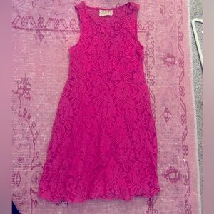 Free People dress XS beautiful bright pink size XS/S